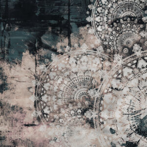 Carta da parati Mandala vintage