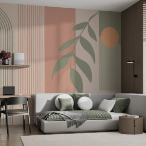Carta da parati Archi ed elementi decorativi in ​​stile boho