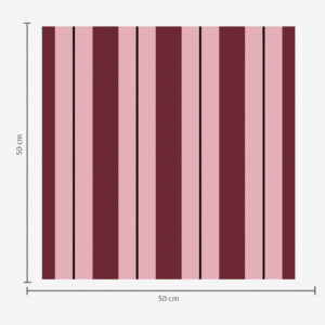Carta da parati Righe rosse e rosa con linee a contrasto