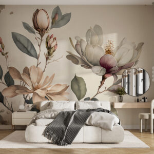 Carta da parati Illustrazione di Magnolia