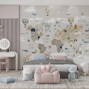 mappe del mondo bambini