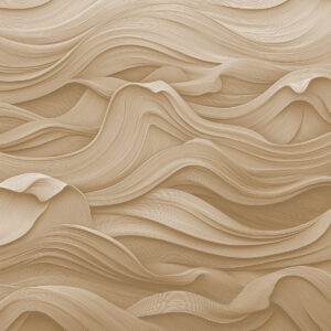 Carta da parati Onde beige