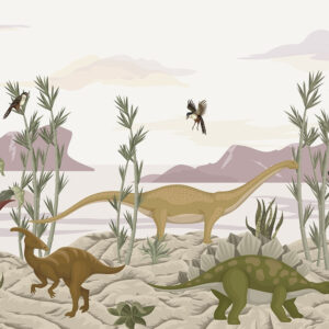 Carta da parati Dinosauri